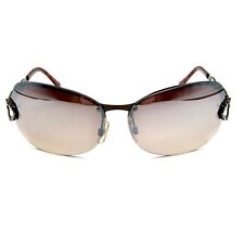 Óculos de sol designer moda oval sem aro borboleta espelhado bronzeado estilo gradiente comprar usado  Enviando para Brazil