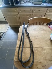 Black rubber reins. for sale  SHEPTON MALLET