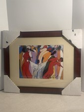 Vintage colorful art for sale  Manchester