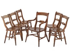 C.19th set elm for sale  OTLEY