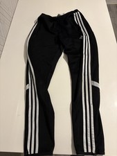 Adidas boys black for sale  BATHGATE