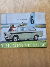 Triumph vitesse car for sale  MIRFIELD