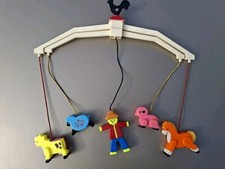 Usado, Berço móvel vintage FISHER PRICE ANIMAIS DE FAZENDA 1973  comprar usado  Enviando para Brazil