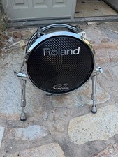 Usado, Almofada gatilho de bateria baixo Roland KD-140 14" preto cromado comprar usado  Enviando para Brazil