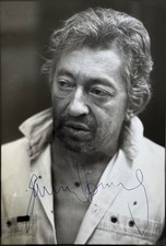 Serge gainsbourg photographie d'occasion  Lyon III