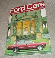 Ford brochure 1976 for sale  FAREHAM