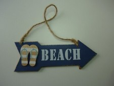 Beach holz schild gebraucht kaufen  Berglen
