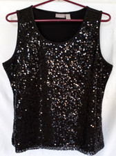 Chico sleeveless sequined for sale  North Port