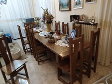 Tavolo legno massello usato  Asso