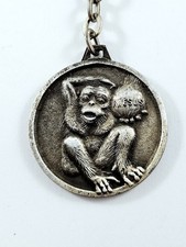 Llaveros - Macaco Rhesus - Las Fábricas Agrupadas - Levallois Años 60 - Metal comprar usado  Enviando para Brazil