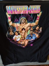 Wwe wrestlemania shirt for sale  Harrogate