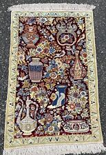Carpet 95x60cm isfahan d'occasion  Expédié en Belgium
