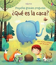 Pequenas grandes preguntas ¿Qué es la caca? (Lift-the-Flap Very 1st Q&A) by Kat comprar usado  Enviando para Brazil