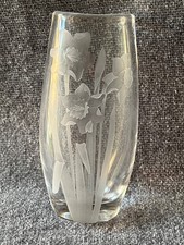 Engraved crystal daffodil for sale  HUNTINGDON