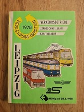 Fahrplan verkehrsbetriebe stad gebraucht kaufen  Limbach-Oberfrohna