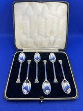 Cased set hallmarked for sale  HIGH WYCOMBE