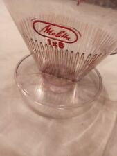 Melitta kaffeefilter 1x6 gebraucht kaufen  Bickenbach