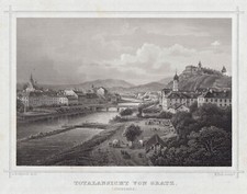 Graz gesamtansicht riginal gebraucht kaufen  Deutschland
