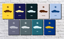 Poster bmw silhouettes for sale  SWINDON