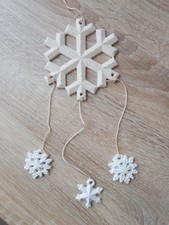 Deko mobile schneeflocken gebraucht kaufen  Forst (Lausitz)