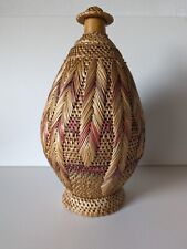 Cesto vaso etnico usato  Zenevredo
