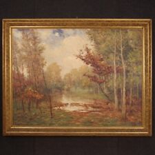 Quadro olio tavola usato  Italia