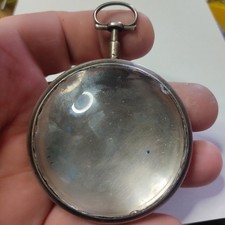 Spindeluhr gehäuse silber gebraucht kaufen  Hamburg