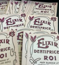 Lot etiquettes elixir d'occasion  Sèvres