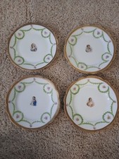 Usado, Pratos de sobremesa de porcelana MZ Áustria, Napoleão, Josephine, Hortense, Madame Recaimer comprar usado  Enviando para Brazil
