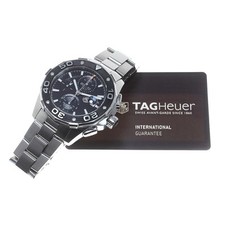 TAG HEUER CAJ2110.BA0872 Aquaracer calibre 16 data automático masculino #C521 comprar usado  Enviando para Brazil