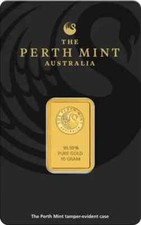 Perth mint goldbarren gebraucht kaufen  Borgholzhausen