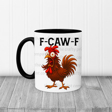 Caw rooster mug for sale  BILSTON