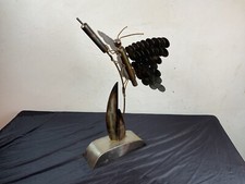 Sculpture abstraite acier d'occasion  Bourgoin-Jallieu