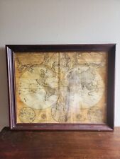Map canvas print for sale  Speedwell