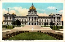 Vtg. postcard state for sale  Wading River