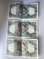 Billets consecutifs 1000 d'occasion  Limoges-