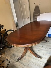 Dining table mahogany for sale  MANCHESTER