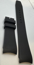 IWC Uhrenarmband Original Neu Gummi E03666 Schwarz XL mm22 Gebogen Aquatimer comprar usado  Enviando para Brazil