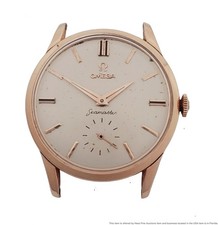 Relógio de pulso masculino vintage de corrida ouro rosa 18k Omega Seamaster 	 comprar usado  Enviando para Brazil