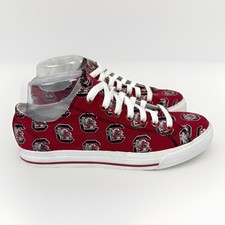 Tênis feminino Row One South Carolina Gamecocks SEC de lona com cadarço 8 masculino 6.5, usado comprar usado  Enviando para Brazil