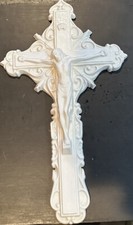 Ceramic bisque crucifix for sale  Hudson
