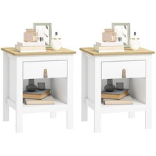Homcom set comodini usato  Assago