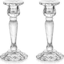 Set crystal candle for sale  GLASGOW