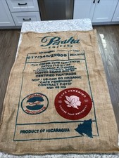 Burlap bag advertising for sale  Toledo