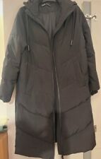 Black long puffer for sale  LONDON