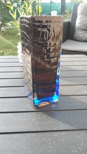 Vase vintage verre d'occasion  Voisins-le-Bretonneux