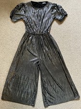 Next silver jumpsuit for sale  MANCHESTER