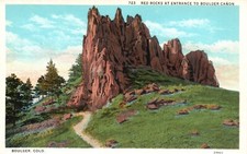 Postcard red rocks for sale  Midlothian