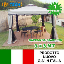 Gazebo 3x3 giardino usato  Trecastagni