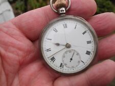 Silver antique pocketwatch for sale  LEEDS